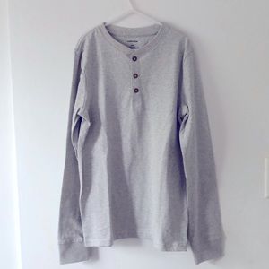 🐝5/$25🐝 NWOT Nordstrom kids gray long sleeve sweatshirt size lg 10/12